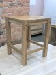 Stool oak wood Lauma